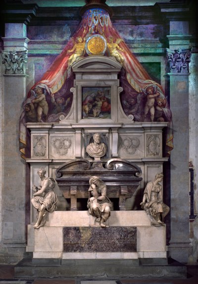 Monument to Michelangelo Buonarroti by Giorgio Vasari